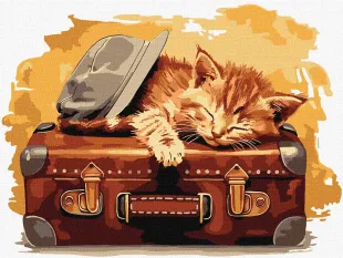 Malen nach Zahlen - Bereit zu reisen ©art_selena_ua
