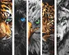 Malen nach Zahlen - Die Raubtiere ©art_selena_ua