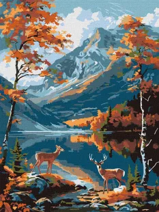 Malen nach Zahlen - Der Zauber der Natur ©art_selena_ua