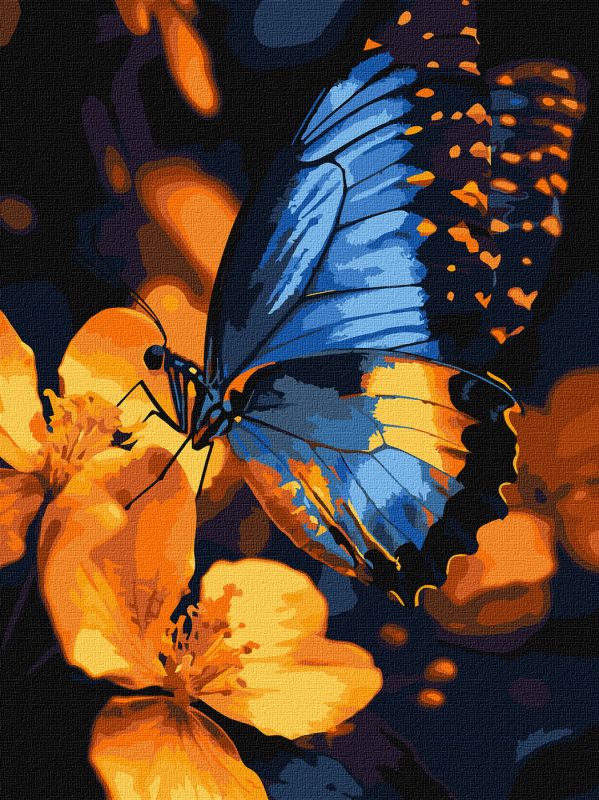 Painting by numbers - Flickering wings ©art_selena_ua