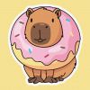 Malen nach Zahlen - Süßes Capybara ©art_selena_ua
