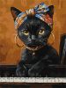 Malen nach Zahlen - Eine ungewöhnliche Katze ©art_selena_ua