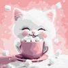 Malen nach Zahlen - Kakao für eine Katze (Bild № 2) ©art_selena_ua