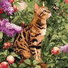 Malen nach Zahlen - Bengalkatze ©art_selena_ua