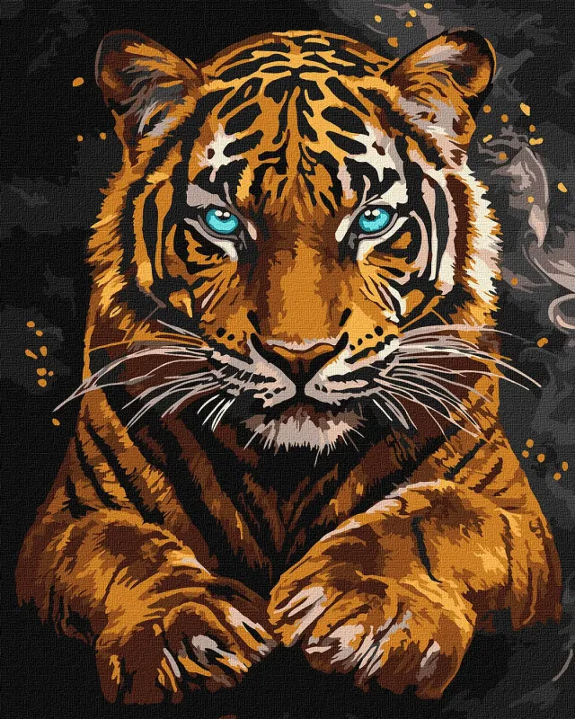 Painting by numbers - Wild tiger ©art_selena_ua