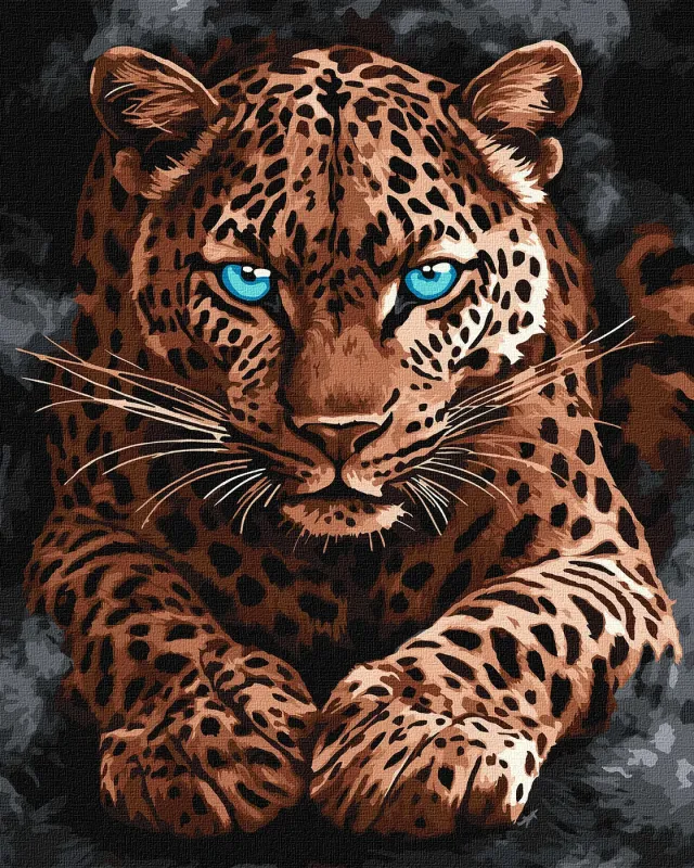 Malen nach Zahlen - Ein wilder Gepard ©art_selena_ua
