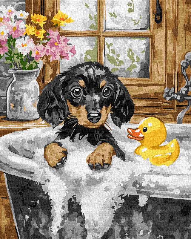 Malen nach Zahlen - Badetag ©art_selena_ua