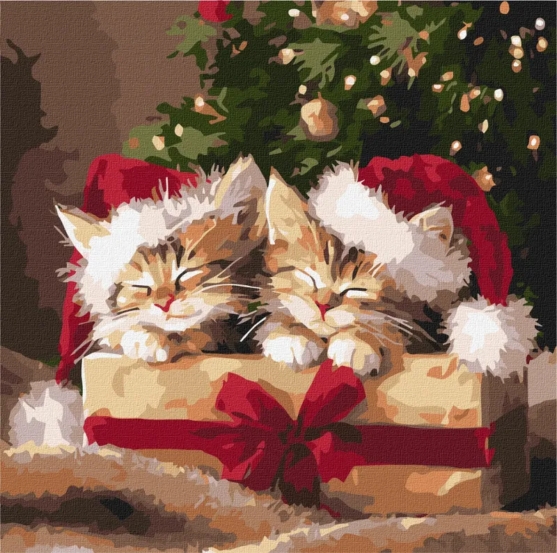 Painting by numbers - Fluffy gifts ©art_selena_ua