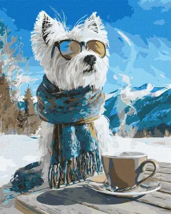 Malen nach Zahlen - Alpine Pause ©art_selena_ua