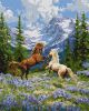 Painting by numbers - Free couple in the forest ©art_selena_ua