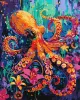 Painting by numbers - Bright octopus ©art_selena_ua