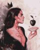 Malen nach Zahlen - Mysteriöse Prinzessin ©lesya_nedzelska_art