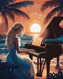 Malen nach Zahlen - Harmonie der Klänge ©art_selena_ua