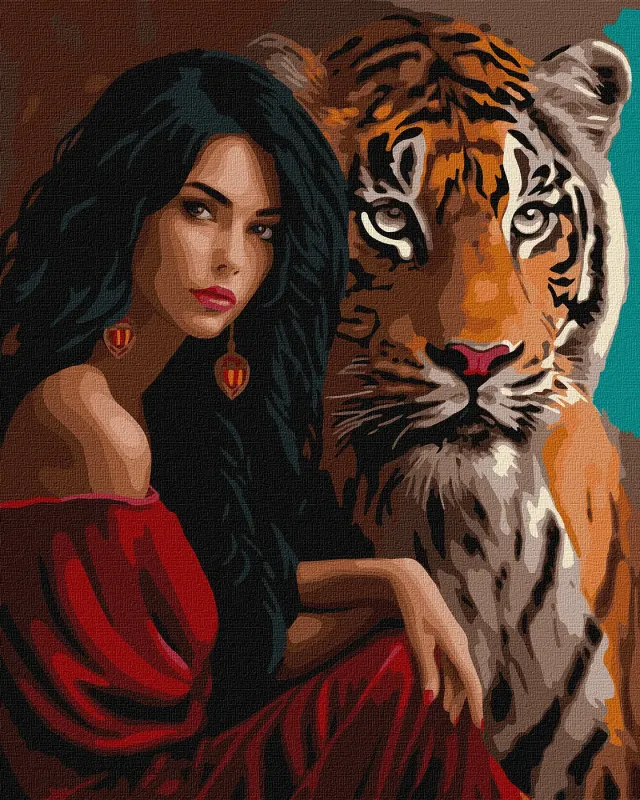 Painting by numbers - The power of beauty ©art_selena_ua