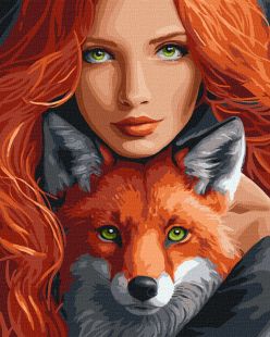 Malen nach Zahlen - Der Feuerfuchs ©art_selena_ua