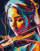 Painting by numbers - Virtuoso violinist ©art_selena_ua