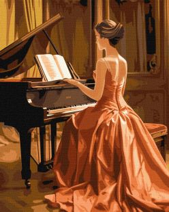 Malen nach Zahlen - Prächtiger Pianist ©art_selena_ua