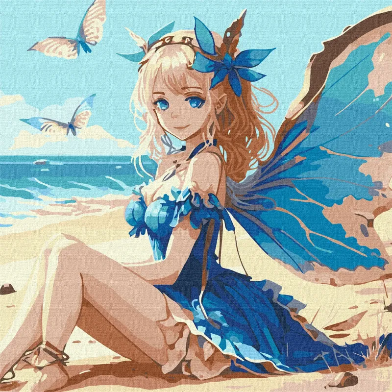 Painting by numbers - Charming fairy ©art_selena_ua