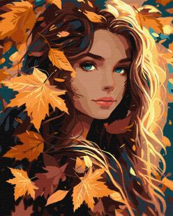 Malen nach Zahlen - Herbstblattfall ©art_selena_ua