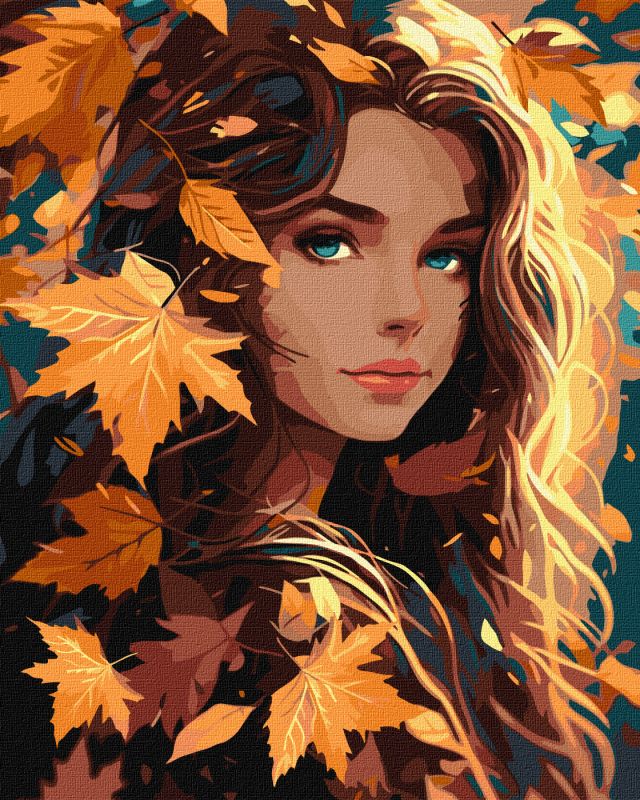 Malen nach Zahlen - Herbstblattfall ©art_selena_ua
