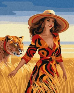 Malen nach Zahlen - Ein Spaziergang auf dem Feld ©art_selena_ua
