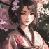 Painting by numbers - Cherry blossom ©art_selena_ua