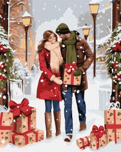 Malen nach Zahlen - Geschenke tauschen ©art_selena_ua