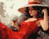 Painting by numbers - Girl in a hat ©art_selena_ua