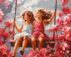 Malen nach Zahlen - Beste Freundinnen ©art_selena_ua