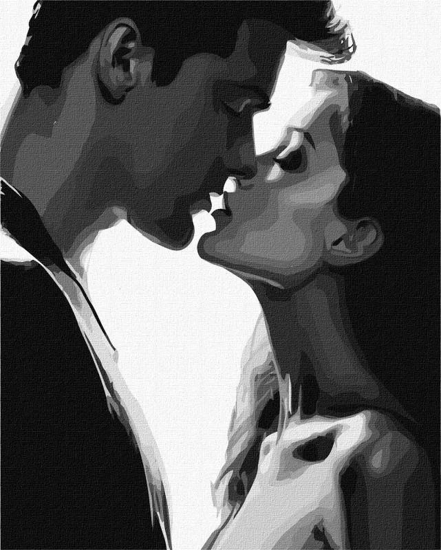 Painting by numbers - Tender kiss ©art_selena_ua