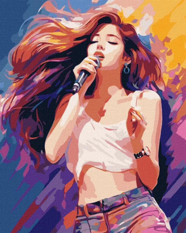Malen nach Zahlen - Magische Stimme ©art_selena_ua