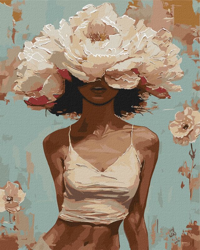 Painting by numbers - A blooming beauty ©victoria_art___