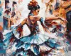 Malen nach Zahlen - Die Dame im Tanz ©art.solomiia