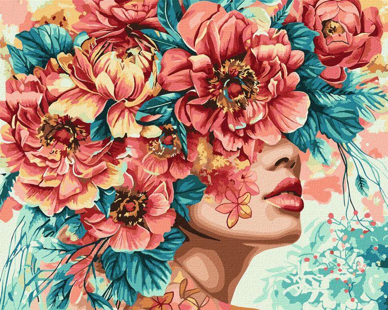 Malen nach Zahlen - Die Romantik der Blumen ©victoria_art___