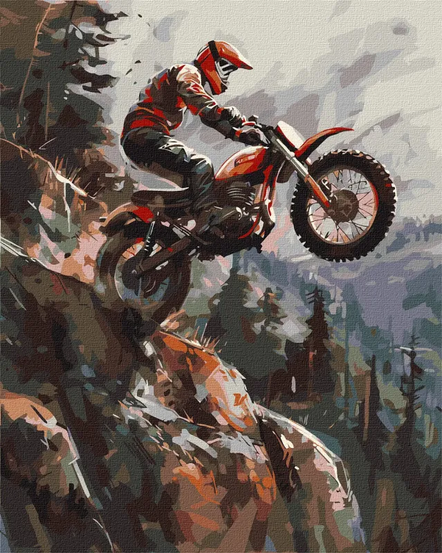 Malen nach Zahlen - Extreme in den Bergen ©art_selena_ua