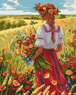 Malen nach Zahlen - In den heimischen Feldern ©art_selena_ua