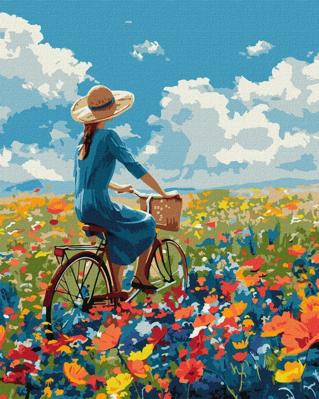 Malen nach Zahlen - Eine Reise in Blumen ©art_selena_ua