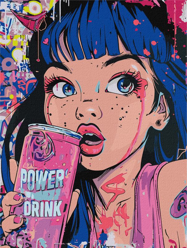 Painting by numbers - The energy of colour ©art_selena_ua