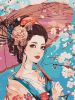 Malen nach Zahlen - Japanische Schönheit ©art_selena_ua