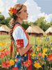 Malen nach Zahlen - Eine schöne ukrainische Frau ©art_selena_ua