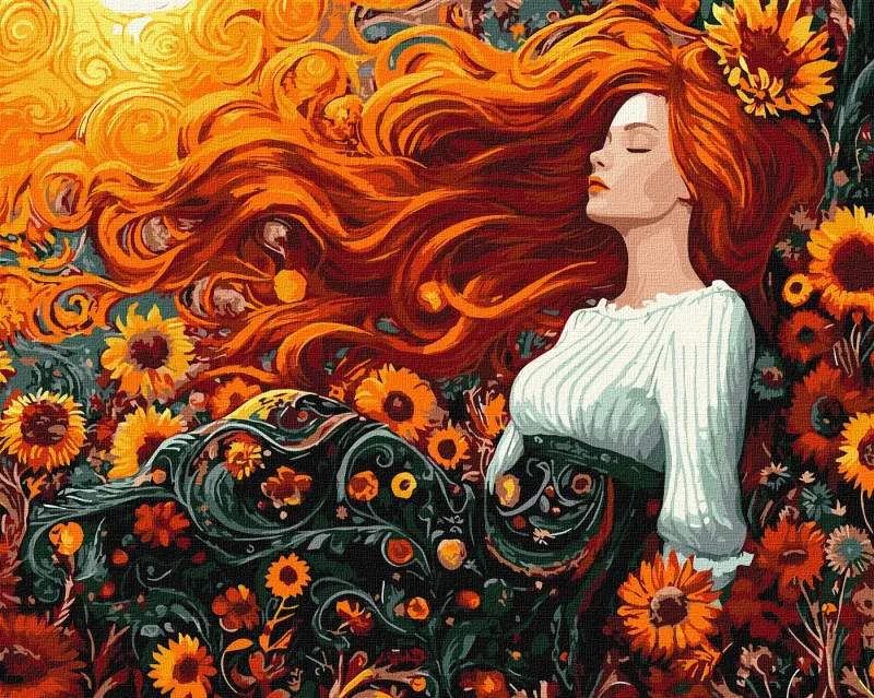Malen nach Zahlen - Herbstblumen ©art_selena_ua