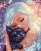 Painting by numbers - Fluffy talisman ©art_selena_ua