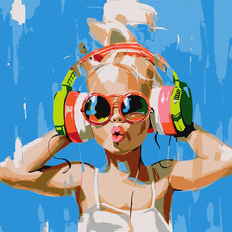 Malen nach Zahlen - Ihr Sommer-Beat ©Mariia Kotiuzhynska