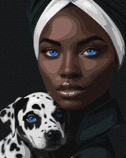 Malen nach Zahlen - Der blaue Blick ©art_selena_ua