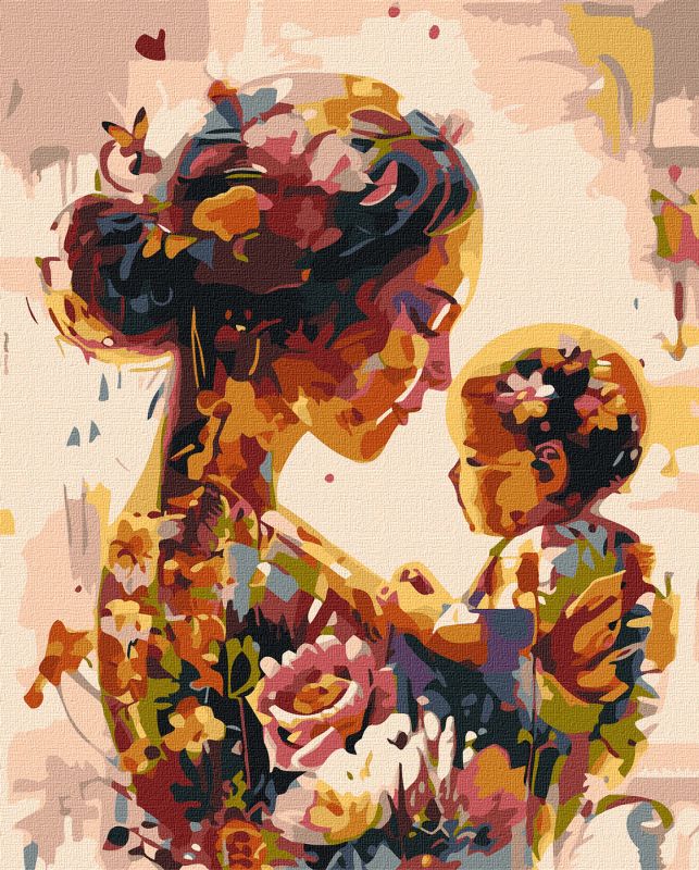 Malen nach Zahlen - Die Blüte der Weiblichkeit ©art_selena_ua