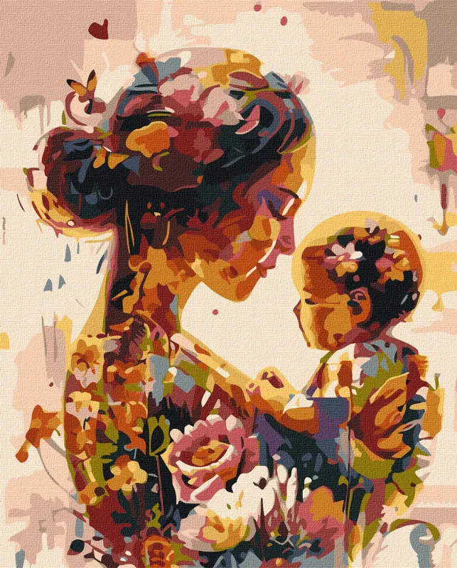 Malen nach Zahlen - Die Blüte der Weiblichkeit ©art_selena_ua