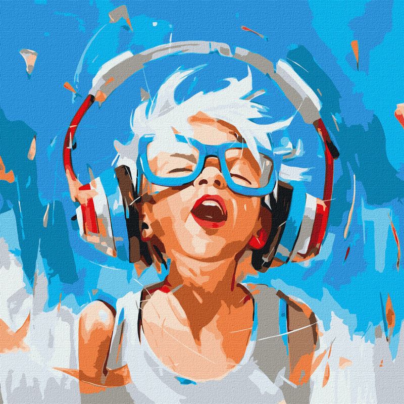 Painting by numbers - His Summer Beat ©Mariia Kotiuzhynska