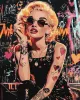 Malen nach Zahlen - Die rebellische Monroe ©art_selena_ua