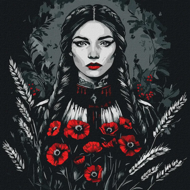 Painting by numbers - Women's power ©art_selena_ua