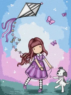 Malen nach Zahlen - Don’t Fly Away Santoro Gorjuss Collection